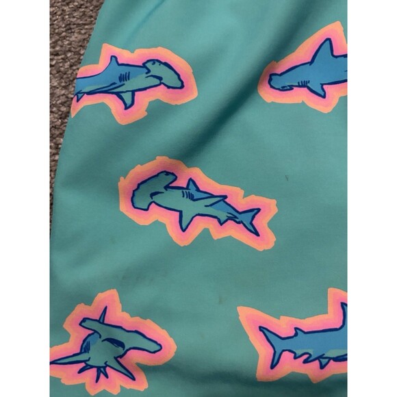 Chubbies Classic Swim Trunk Lot Pink Alligator Teal Sharks 7” Inseam Size XXL - Picture 12 of 16